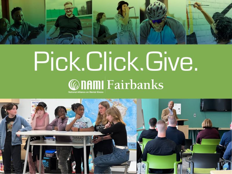 Support NAMI Fairbanks Through Pick.Click.Give.